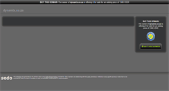 Desktop Screenshot of dynamix.co.za