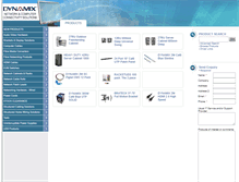 Tablet Screenshot of dynamix.net.au